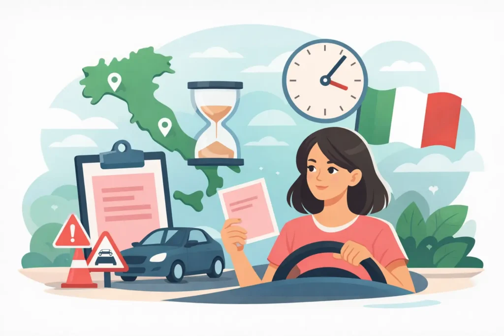 Quanto dura il foglio rosa in Italia?